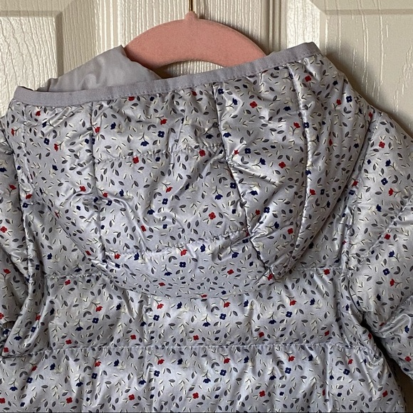 Mini Balabala Gray Floral Baby Snowsuit☃️ - Picture 9 of 16